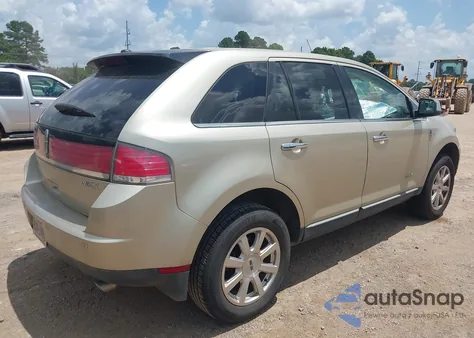 2010 Lincoln Mkx z USA, uszkodzony, nr VIN 2LMDJ6JC4ABJ09734